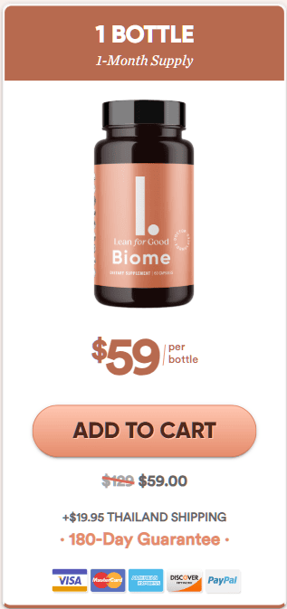 LeanBiome® - $59 Per Bottle