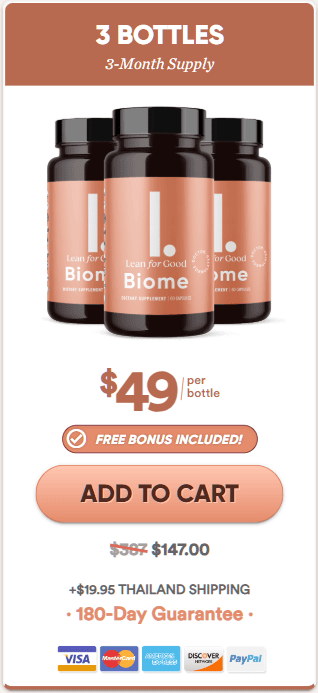 LeanBiome® - $49 Per Bottle